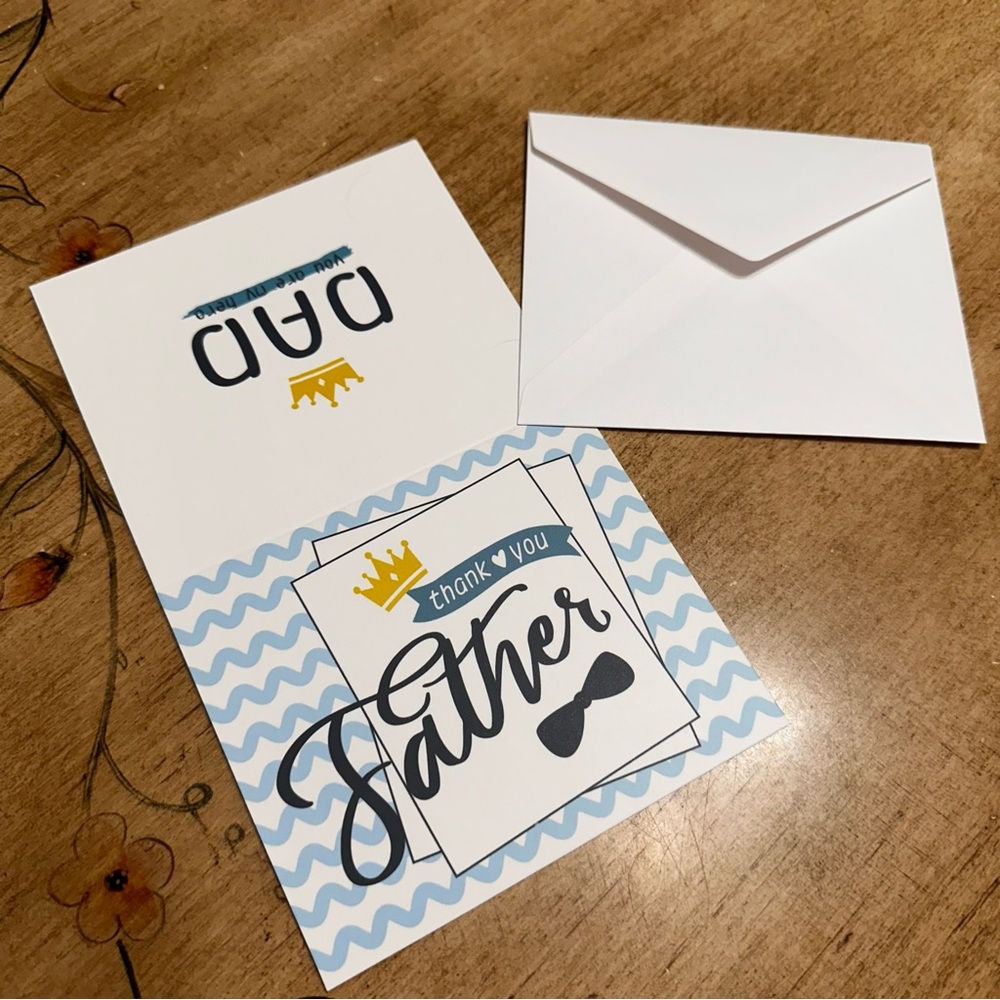 NEW Father’s Day Card & Envelope